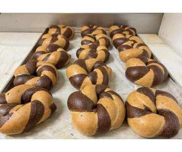 Low Carb NY Style Marbled Bagels 3 pack - Fresh Baked